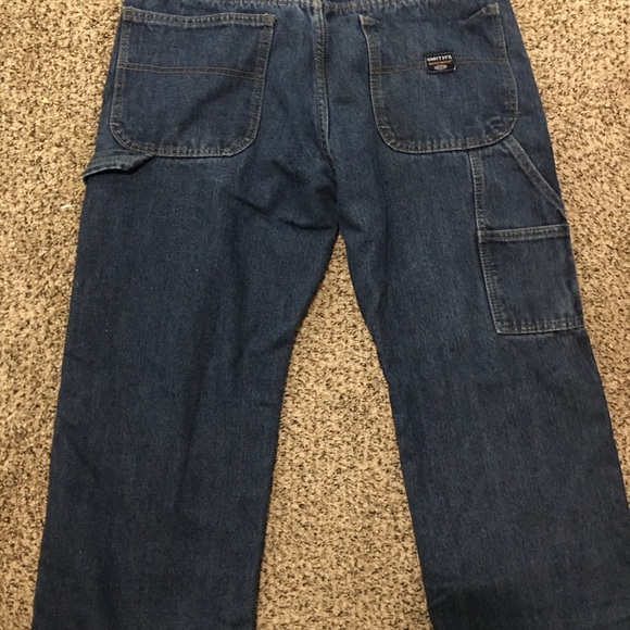 Smith’s Workwear Flannel Lined Work Jeans - Picture 4 of 5